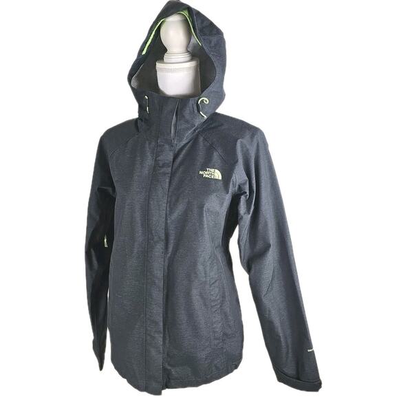 The North Face ~Woman Size S/P~ Gray Jacket Full Zip Windbreaker Coat Hoodie. - Picture 1 of 16